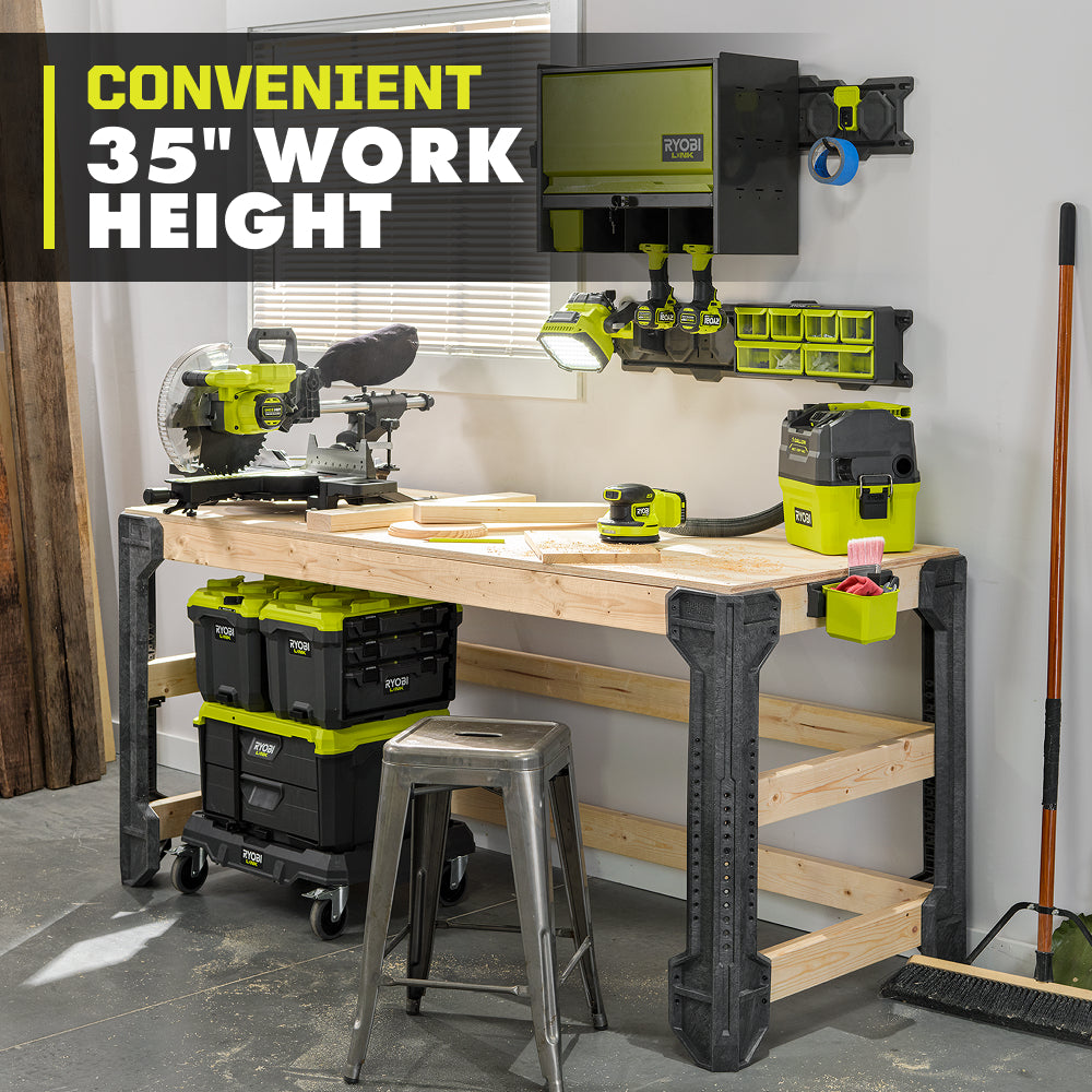 FRAMEWORK CUSTOMIZABLE WORKBENCH KIT | RYOBI