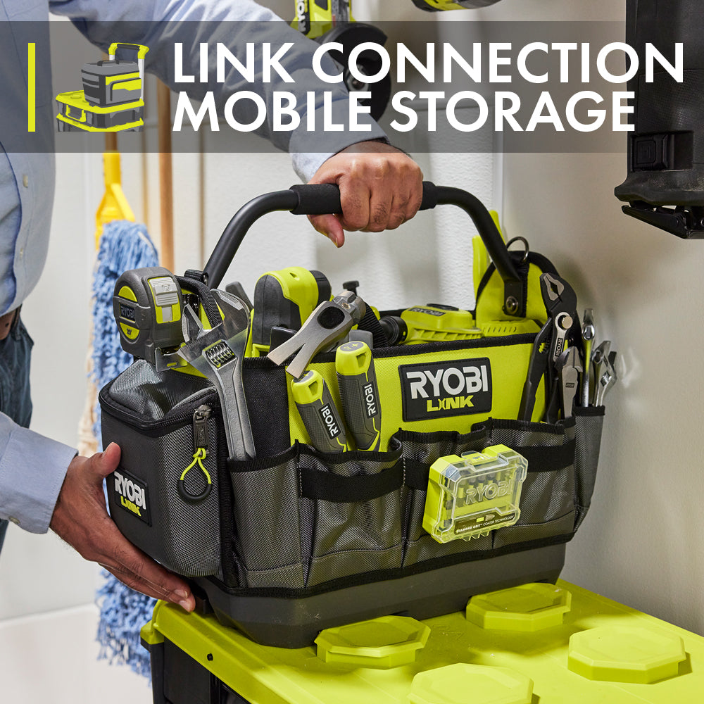 LINK 17″ OPEN TOOL TOTE | RYOBI