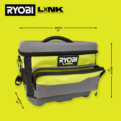 LINK 17″ SOFT SIDED COOLER | RYOBI