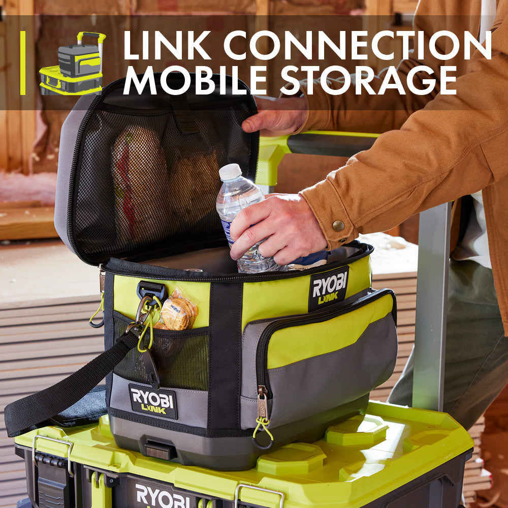 LINK 17″ SOFT SIDED COOLER | RYOBI