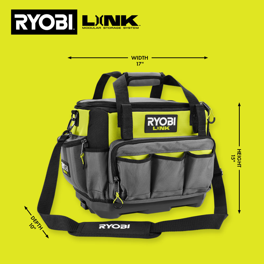 LINK 17″ TOOL BAG | RYOBI
