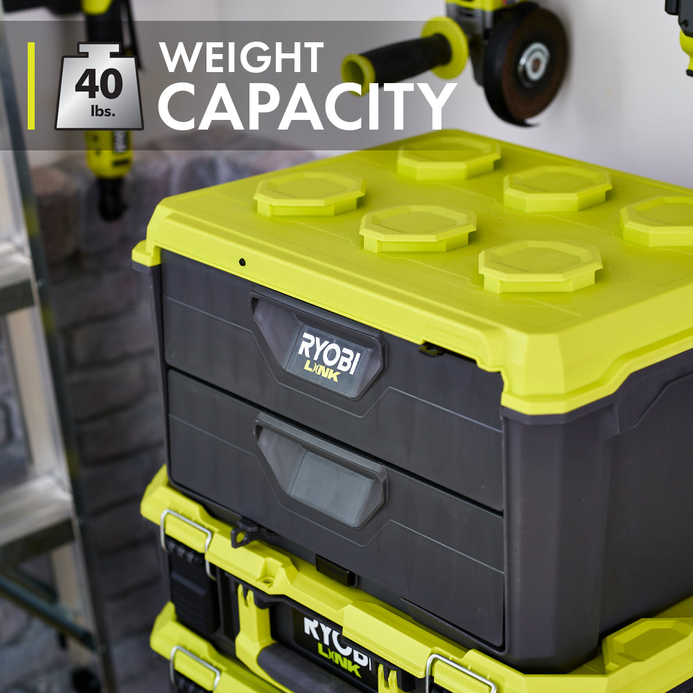 LINK 2-DRAWER TOOL BOX | RYOBI