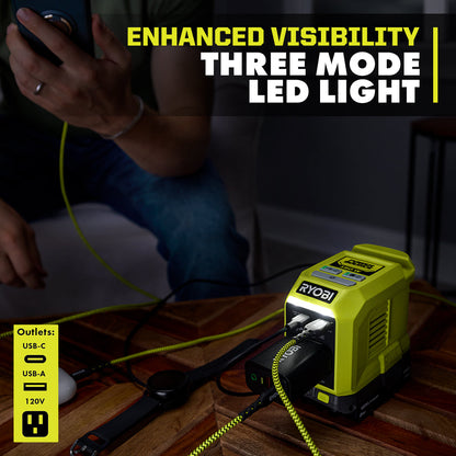 18V ONE+ 150W POWER SOURCE | RYOBI