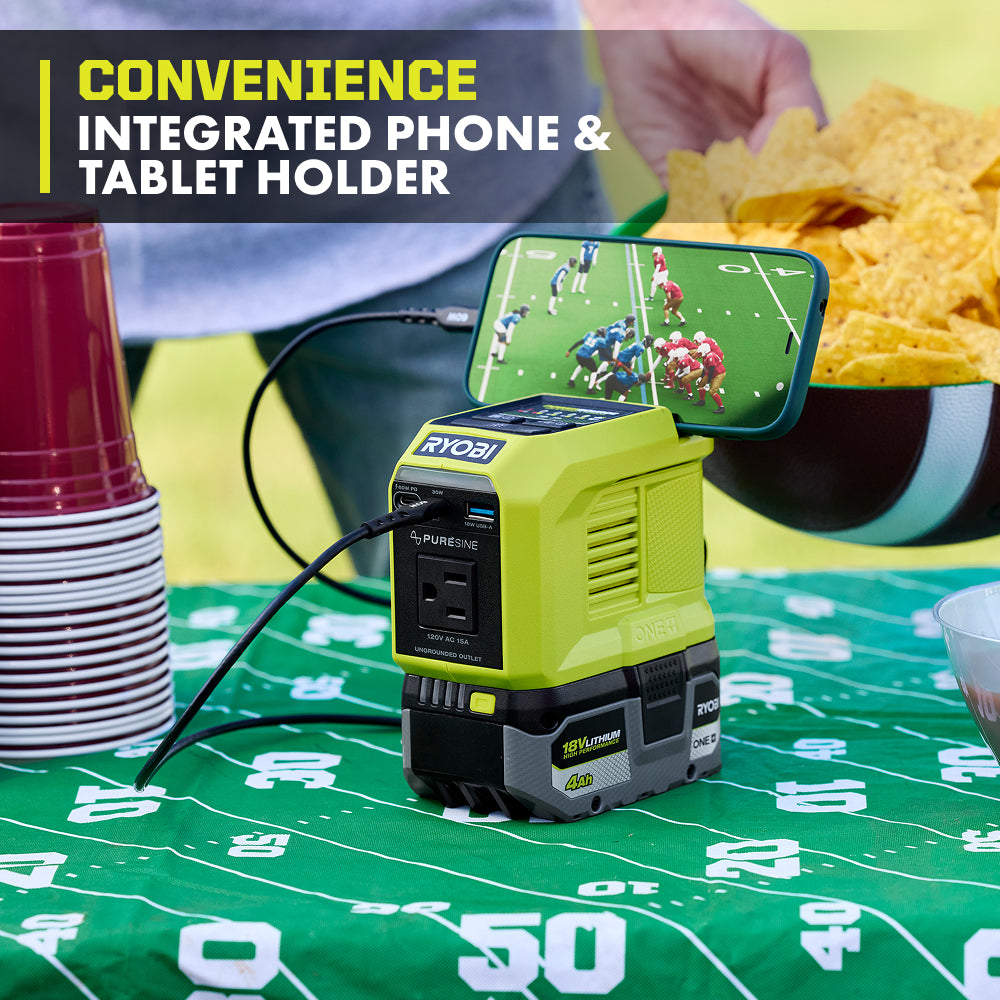 18V ONE+ 200W POWER SOURCE/CHARGER KIT | RYOBI