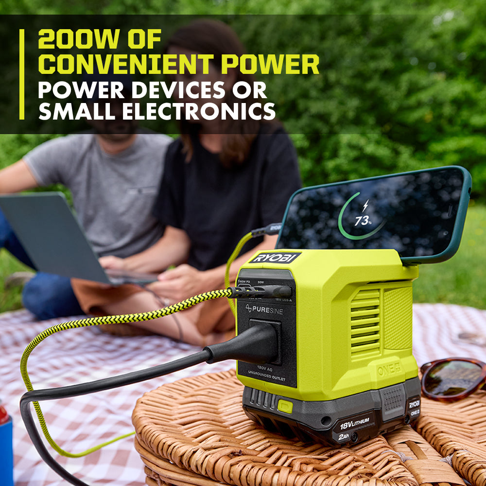 18V ONE+ 200W POWER SOURCE/CHARGER KIT | RYOBI