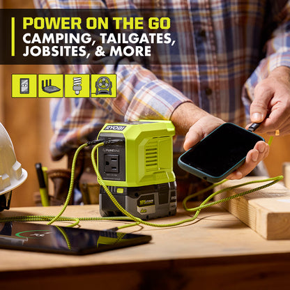 18V ONE+ 200W POWER SOURCE/CHARGER KIT | RYOBI
