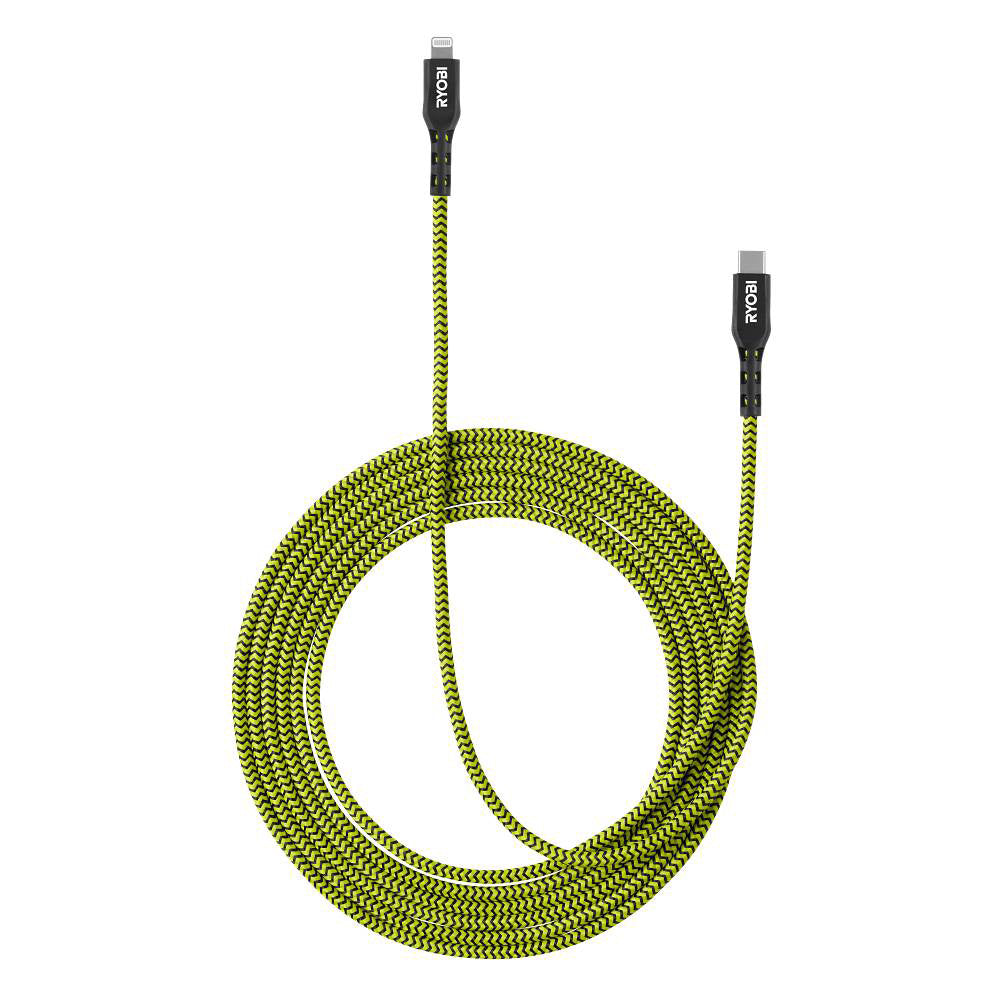 10′ USB-C TO LIGHTNING CABLE | RYOBI