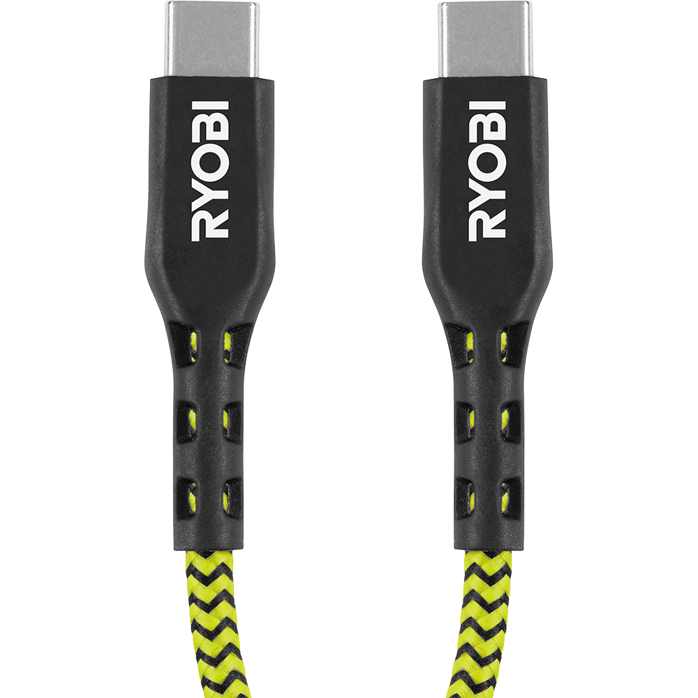 10′ USB-C TO USB-C CABLE | RYOBI