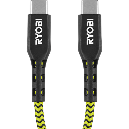 10′ USB-C TO USB-C CABLE | RYOBI