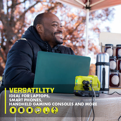18V ONE+ 120-WATT POWER SOURCE WITH 12V OUTPUT | RYOBI