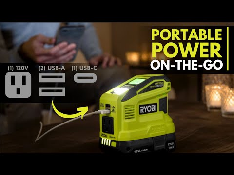 18V ONE+ 150-WATT BATTERY POWER SOURCE AND CHARGER KIT | RYOBI