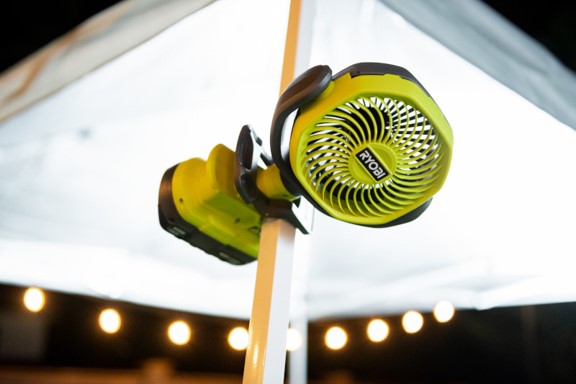 18V ONE+ 4″ CLAMP FAN KIT | RYOBI