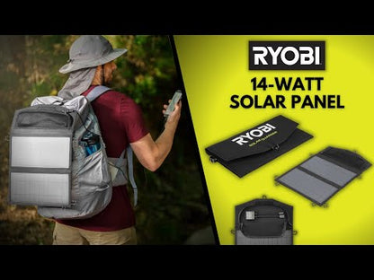 14-WATT FOLDABLE SOLAR PANEL | RYOBI