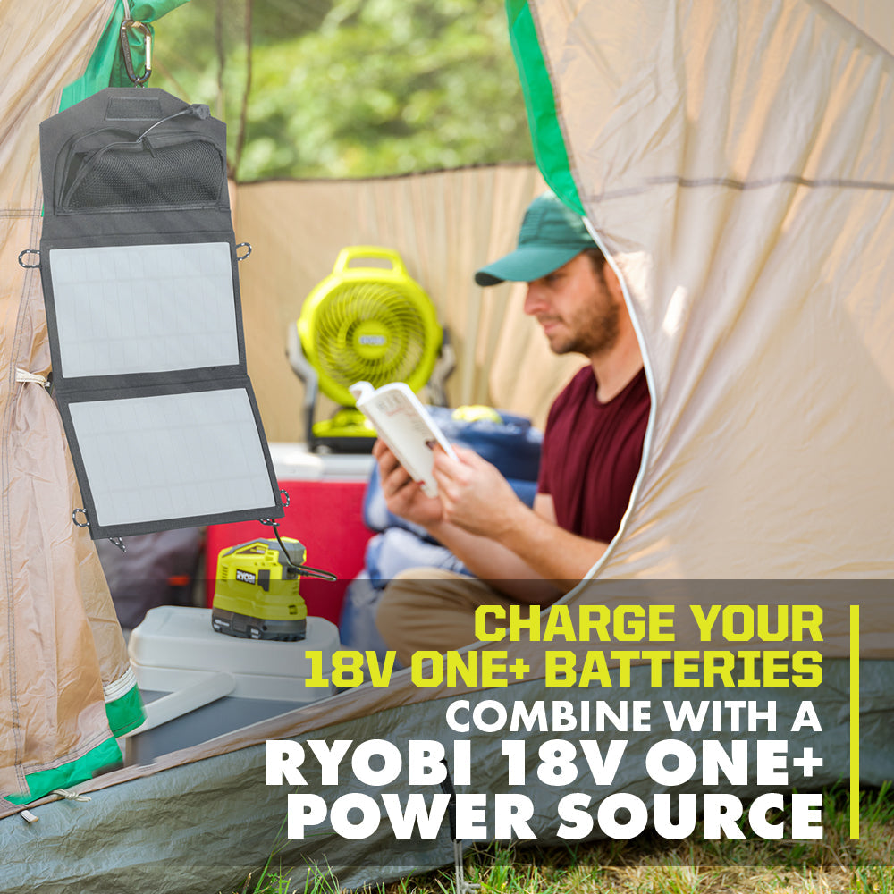 14-WATT FOLDABLE SOLAR PANEL | RYOBI
