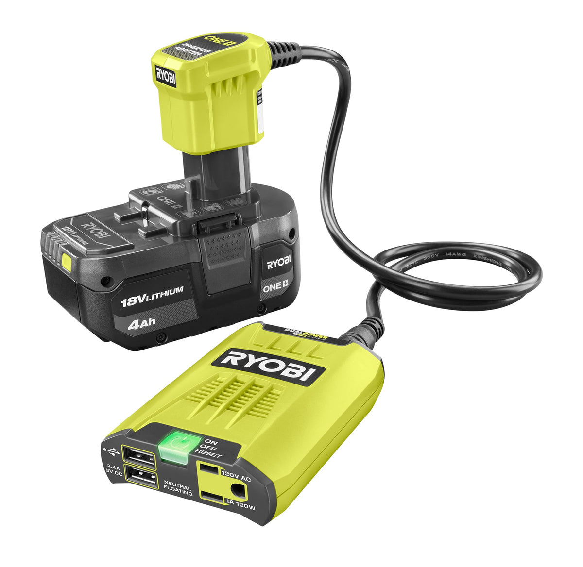 18V ONE+ 120-WATT AUTOMOTIVE POWER SOURCE | RYOBI