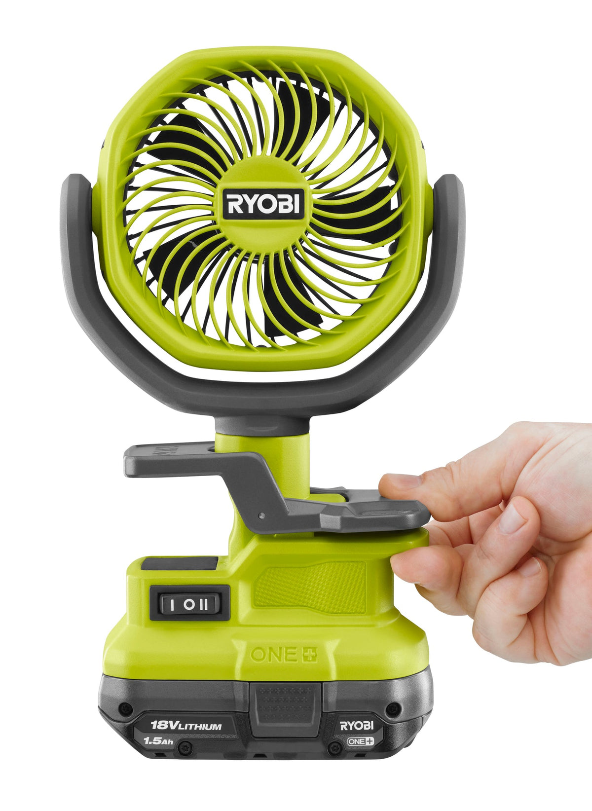 18V ONE+ 4″ CLAMP FAN | RYOBI