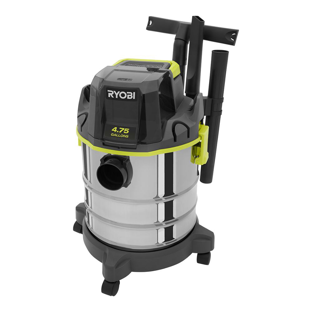 18V ONE+ 4.75 GALLON WET/DRY VACUUM (TOOL ONLY) | RYOBI