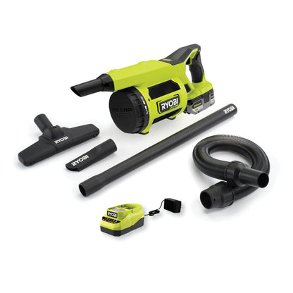 18V ONE+ HP BRUSHLESS JOBSITE HAND VACUUM KIT | RYOBI