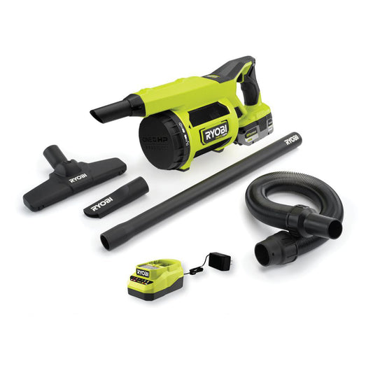 18V ONE+ HP BRUSHLESS JOBSITE HAND VACUUM KIT | RYOBI