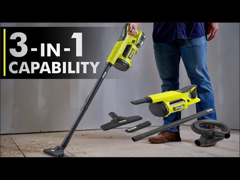 18V ONE+ HP BRUSHLESS JOBSITE HAND VACUUM KIT | RYOBI