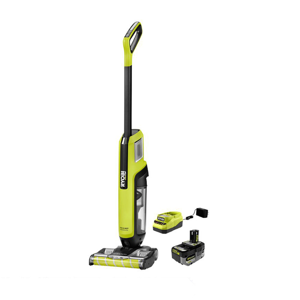 18V ONE+ HP CORDLESS HIGH-CAPACITY STICK VACUUM CLEANER KIT WITH 4.0 AH BATTERY AND CHARGER | RYOBI