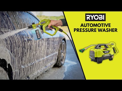 1200 PSI 1.8 GPM COLD WATER AUTOMOTIVE HIGH FLOW ELECTRIC PRESSURE WASHER KIT | RYOBI
