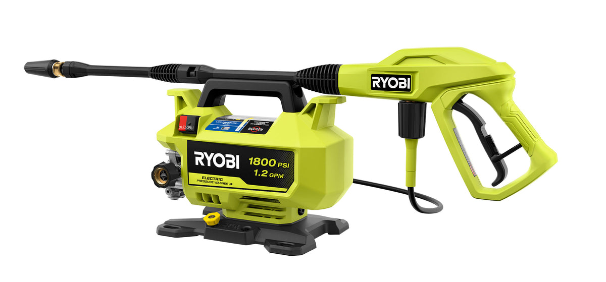 1800 PSI 1.2 GPM ELECTRIC PRESSURE WASHER | RYOBI