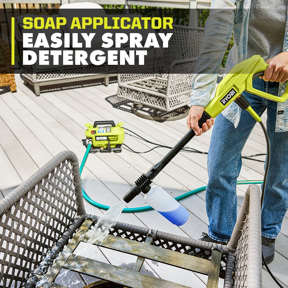 1800 PSI 1.2 GPM ELECTRIC PRESSURE WASHER | RYOBI