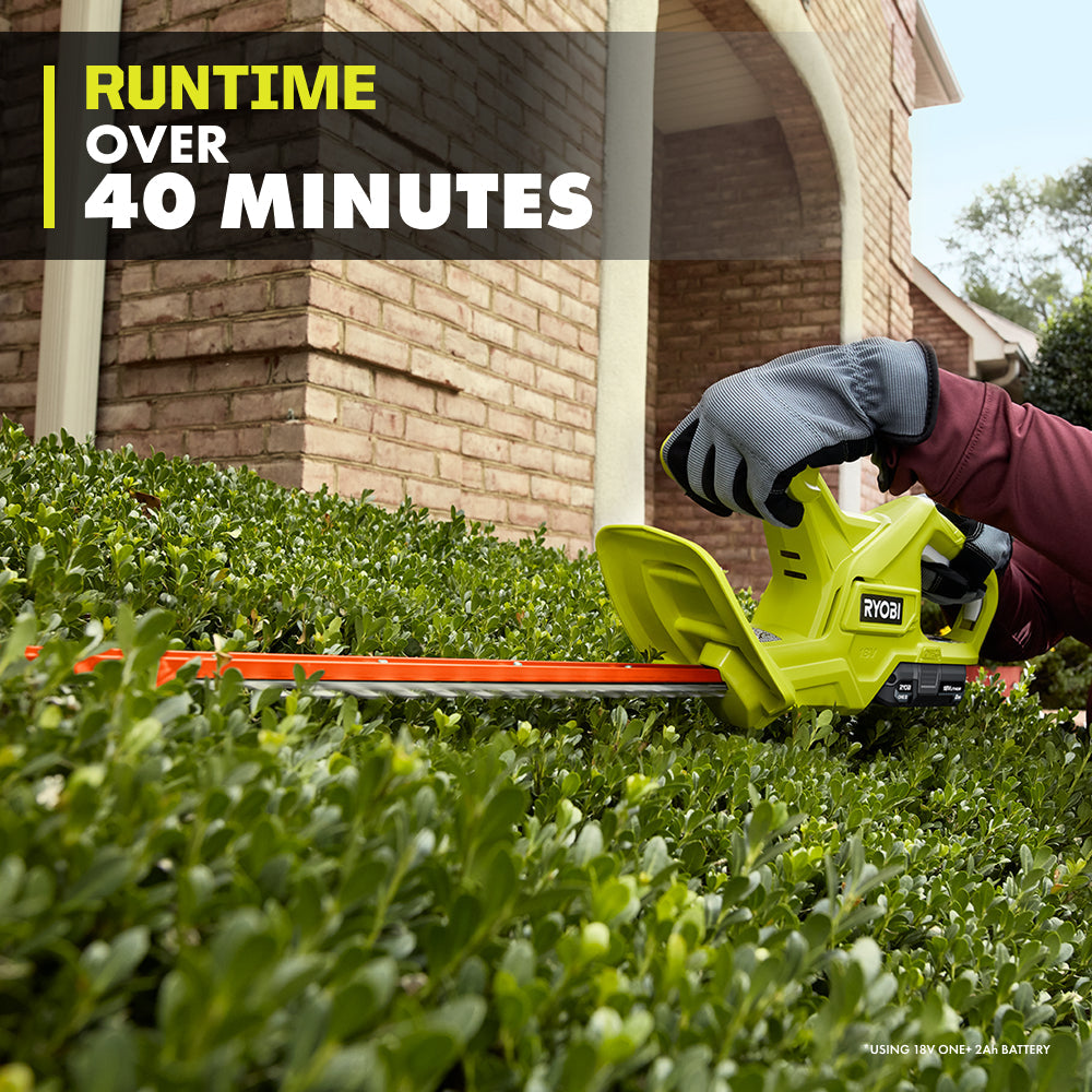 18V ONE+ 18″ HEDGE TRIMMER KIT | RYOBI