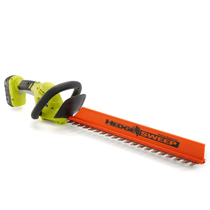 18V ONE+ 22″ LITHIUM-ION ELECTRIC HEDGE TRIMMER CORDLESS WITH 2.0 AH BATTERY AND CHARGER | RYOBI