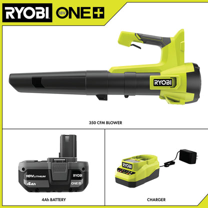 18V ONE+ 350 CFM BLOWER KIT | RYOBI