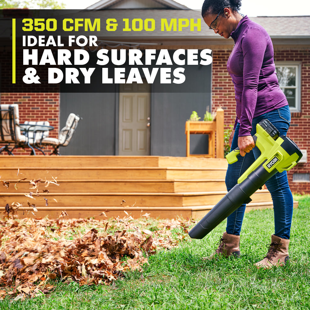 18V ONE+ 350 CFM BLOWER KIT | RYOBI