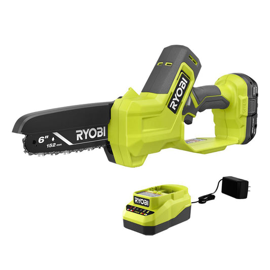 18V ONE+ 6″ PRUNING CHAINSAW KIT | RYOBI
