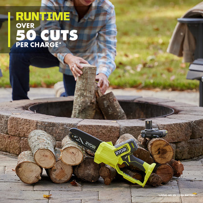 18V ONE+ 6″ PRUNING CHAINSAW KIT | RYOBI