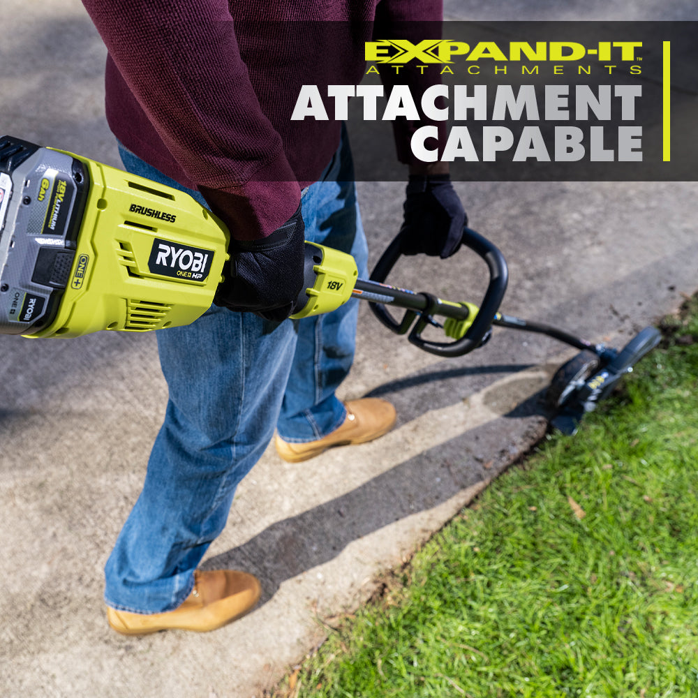 18V ONE+ HP 15?? ATTACHMENT CAPABLE STRING TRIMMER KIT | RYOBI