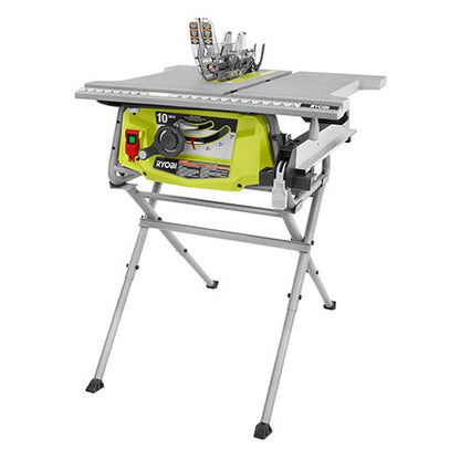 10″ TABLE SAW WITH FOLDING STAND | RYOBI