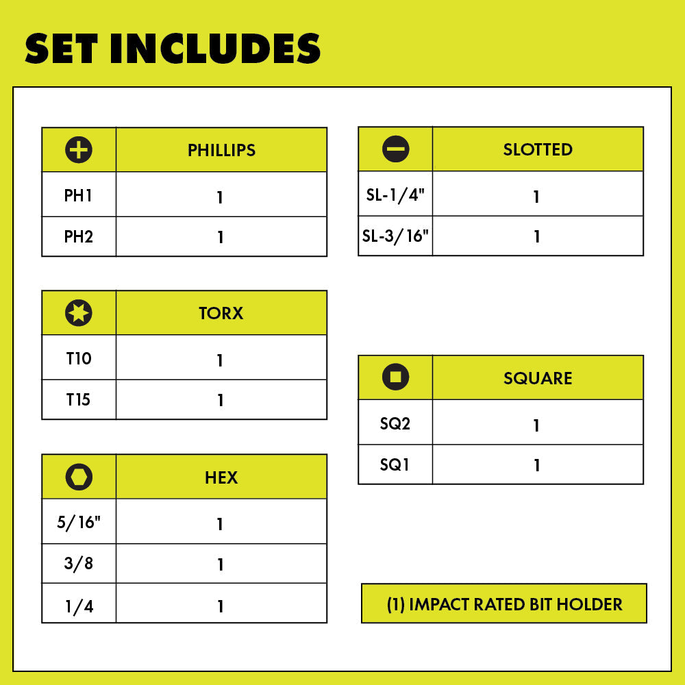 11-IN-1 MULTI-BIT SCREWDRIVER WITH CUSHION GRIP HANDLE | RYOBI
