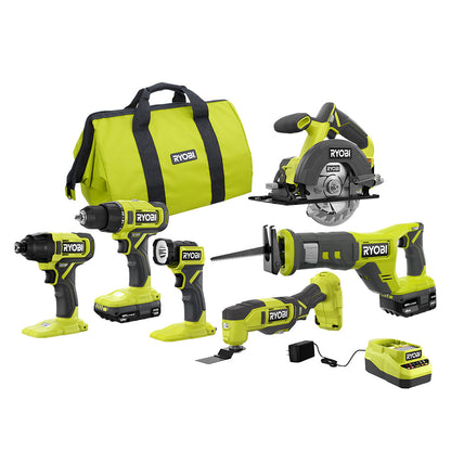 18V ONE+ 6-TOOL COMBO KIT | RYOBI