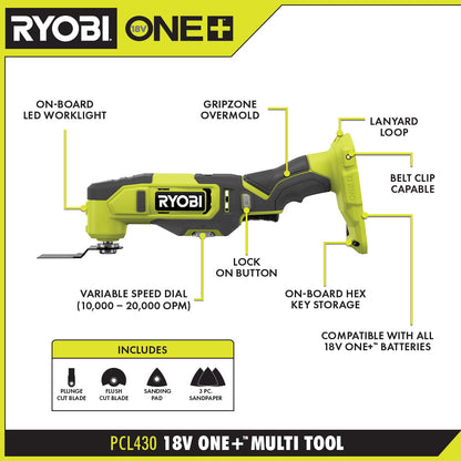 18V ONE+ 6-TOOL COMBO KIT | RYOBI