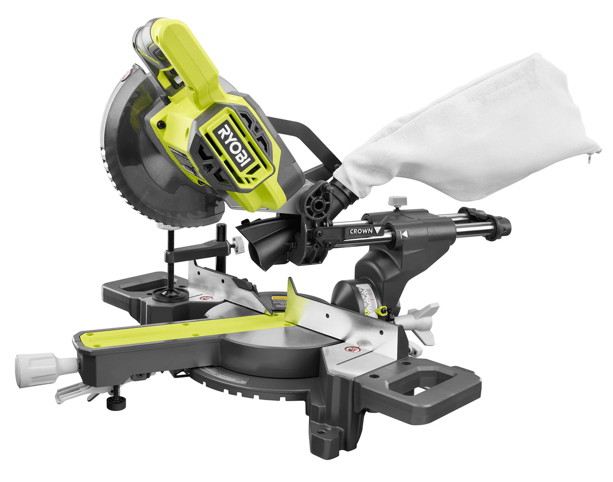 18V ONE+ 7-1/4″ SLIDING COMPOUND MITER SAW | RYOBI