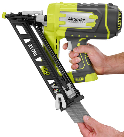 18V ONE+ AIRSTRIKE 15GA ANGLED FINISH NAILER | RYOBI