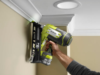 18V ONE+ AIRSTRIKE 15GA ANGLED FINISH NAILER | RYOBI