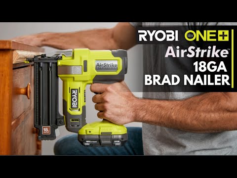 18V ONE+ AIRSTRIKE 18GA BRAD NAILER | RYOBI