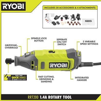 1.4 AMP ROTARY TOOL | RYOBI