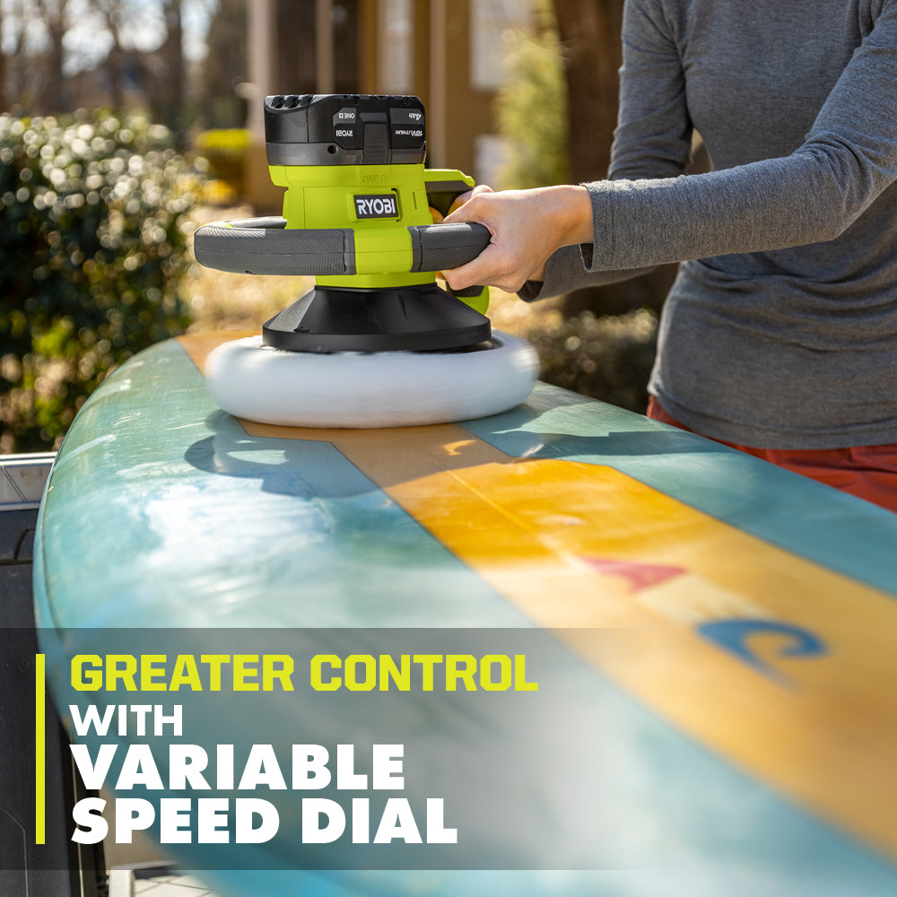 18V ONE+ 10?? VARIABLE SPEED RANDOM ORBIT BUFFER | RYOBI