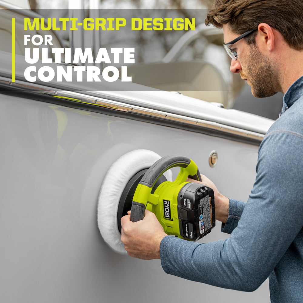 18V ONE+ 10?? VARIABLE SPEED RANDOM ORBIT BUFFER | RYOBI