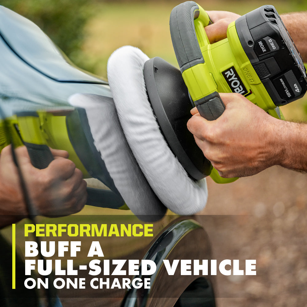18V ONE+ 10?? VARIABLE SPEED RANDOM ORBIT BUFFER | RYOBI