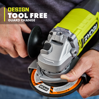 18V ONE+ 4-1/2″ ANGLE GRINDER KIT | RYOBI