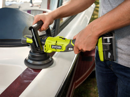 18V ONE+ 5″ VARIABLE SPEED DUAL ACTION POLISHER | RYOBI