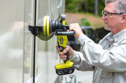 18V ONE+ 5″ VARIABLE SPEED DUAL ACTION POLISHER | RYOBI